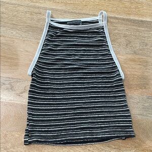 Urban Outfitters Monochrome Striped Top